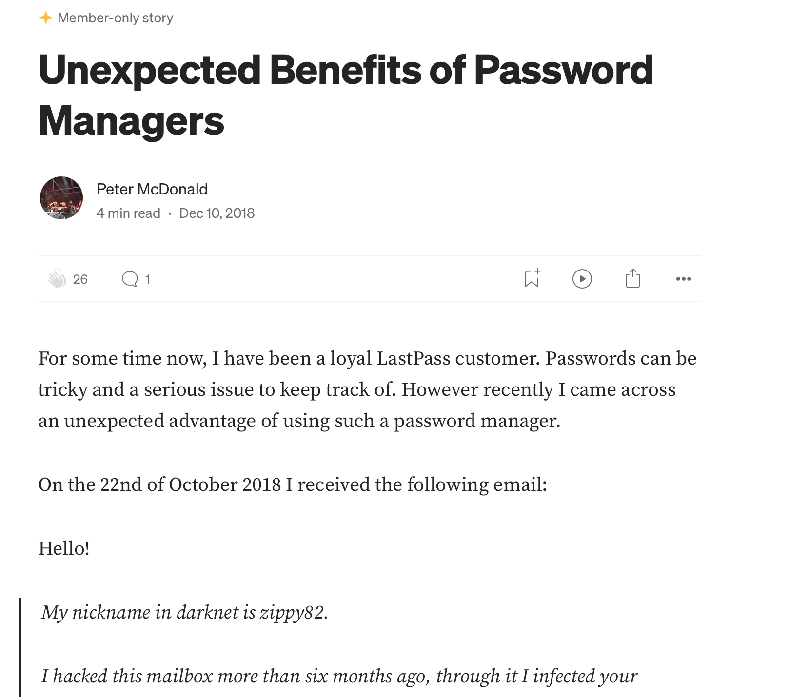 Unexpected Benefits of Password Managers